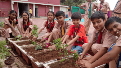 Environment week celebration - Ryan International School, Dumas